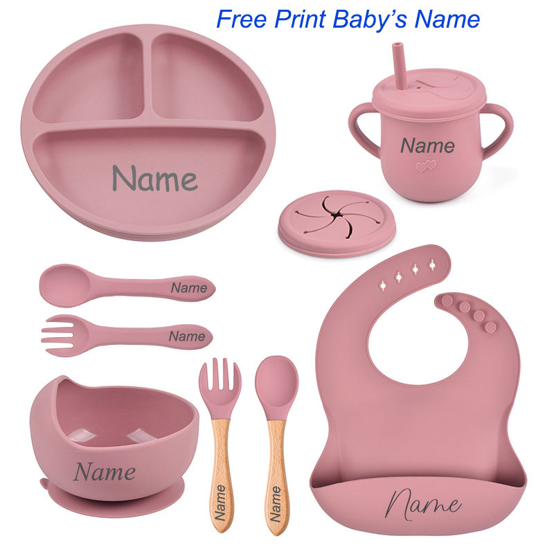 Baby Food Menu - 8 pezzi set da tavola in