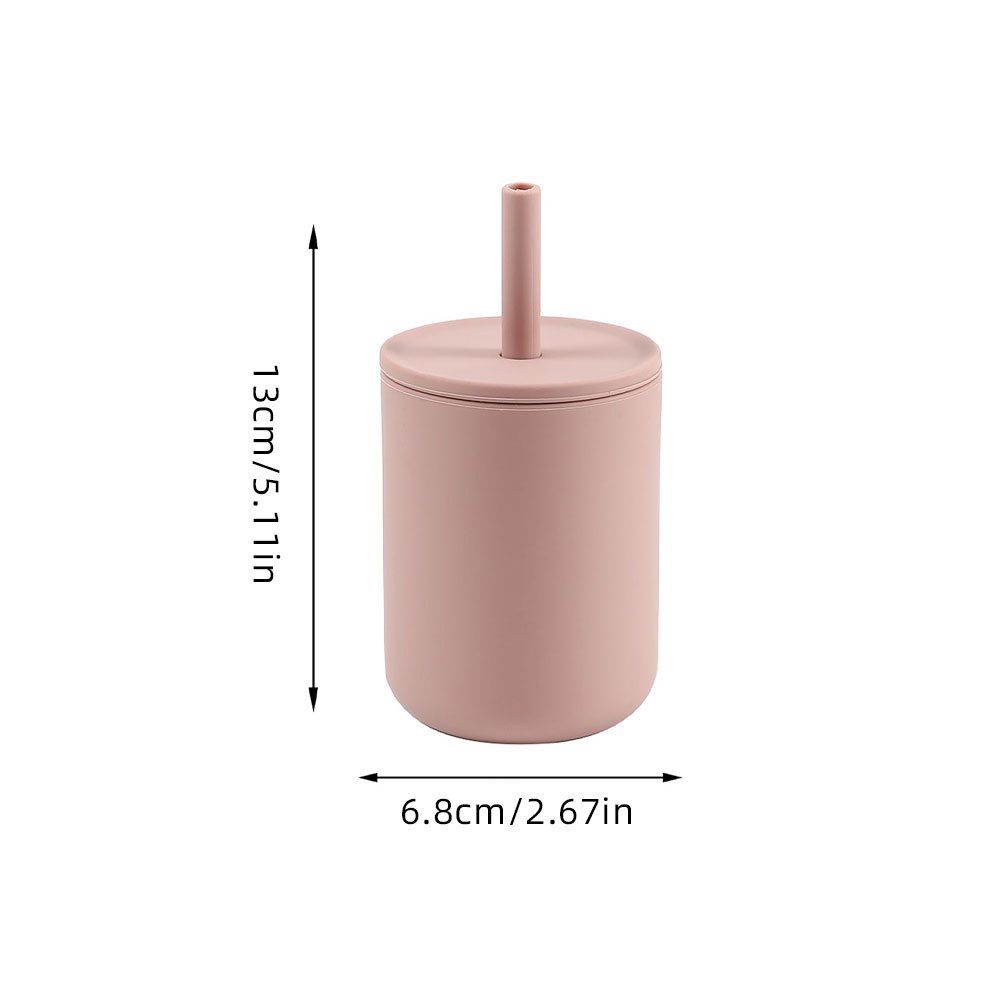 Tazza con cannuccia in silicon - Baby Food Jars With Lids recensione e prezzo
