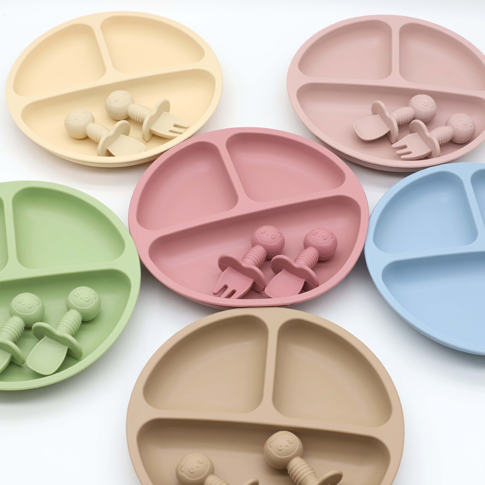Set di 3 posate in silicone pe - Baby Food Menu recensione e prezzo